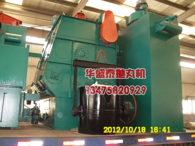 Q3210拋丸機室體發車圖