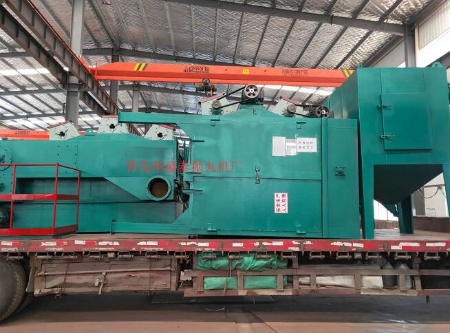 雙吊鉤拋丸機一臺3710一臺377發(fā)往內(nèi)蒙古包頭2019年