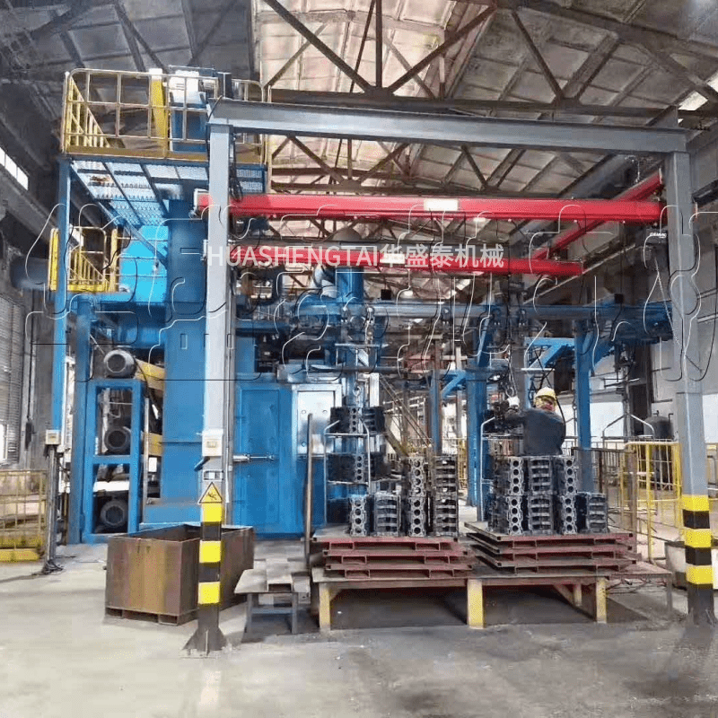 拋丸機清理機工作原理_拋丸清理機視頻_掛式拋丸清理機