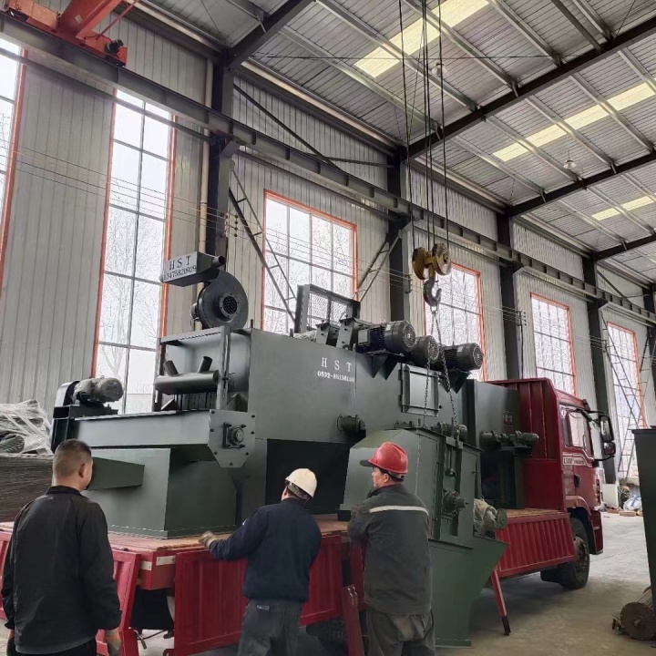 懸鏈除銹砂式機打磨方法_懸鏈通過式打砂除銹機_小型打沙除銹機