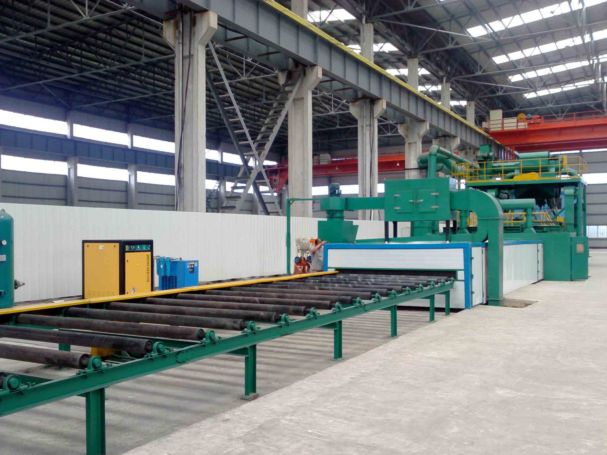 油井防砂和清砂_油庫防腐打砂清理機_油庫噴沙除銹施工方案