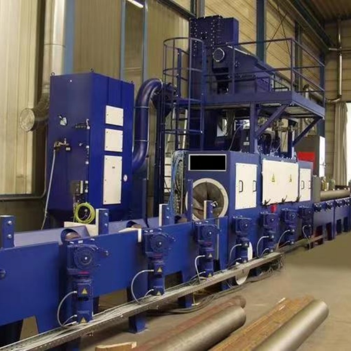 不銹鋼網帶拋丸除銹機_拋丸除銹機視頻_不銹鋼拋丸機廠家