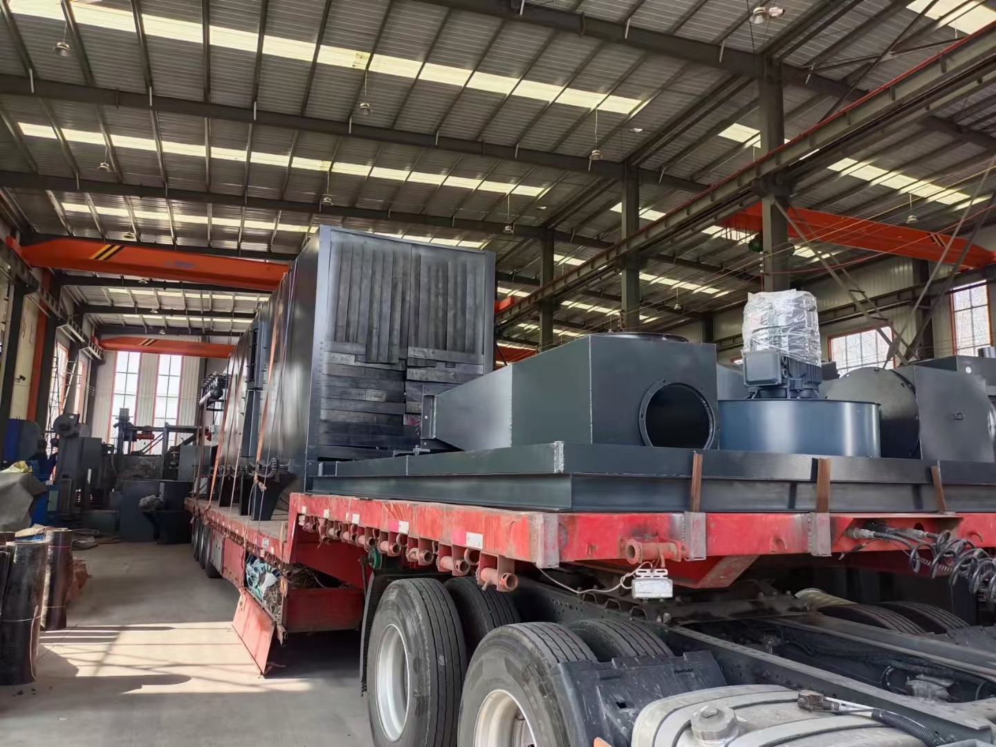 鋼板打砂機_鋼網帶打砂機_鋼材打砂機