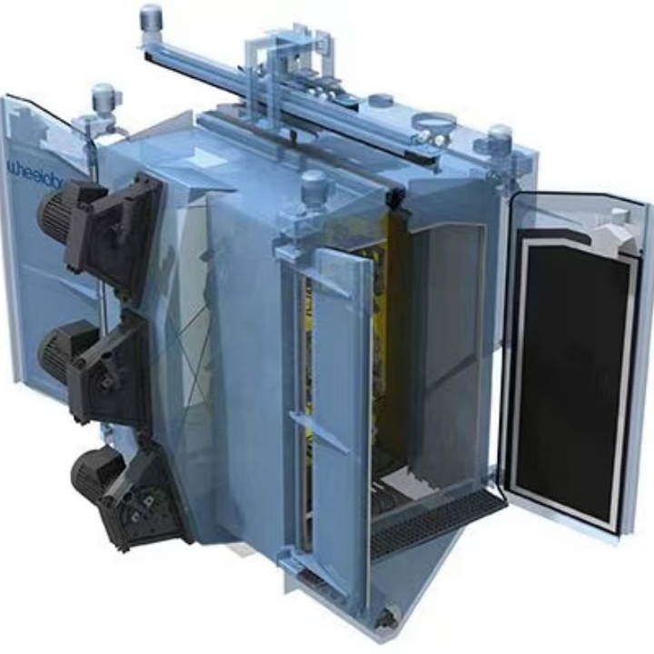 拋丸機工作視頻_拋丸機_拋丸機原理動作演示