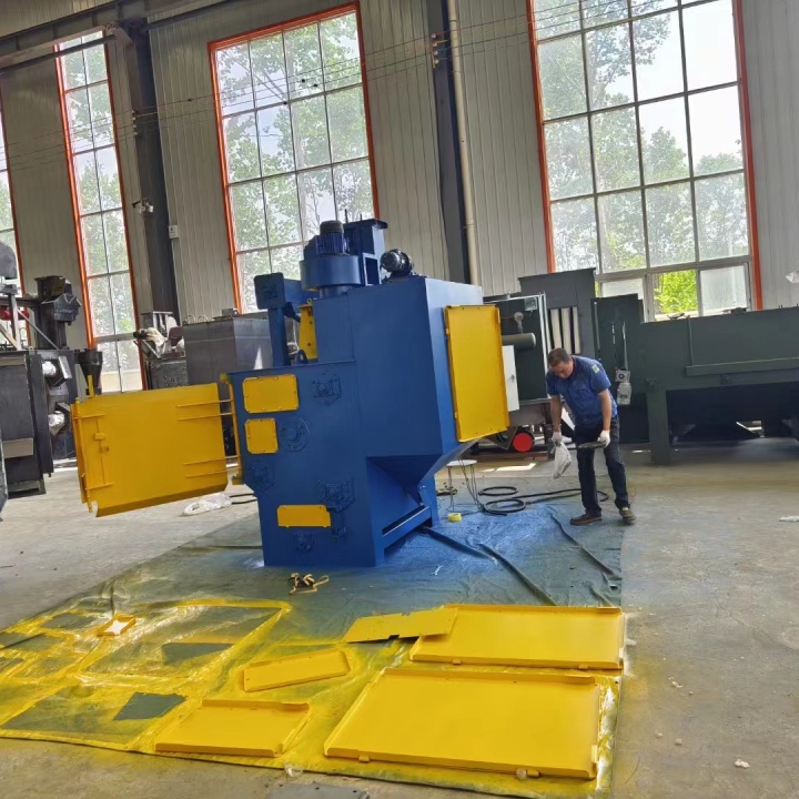 管道內壁除銹打砂機_清理砂漿機器_鋼管外壁打砂清理機